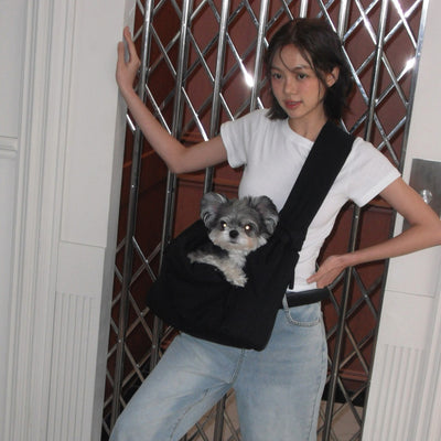 【予約】open bag - black