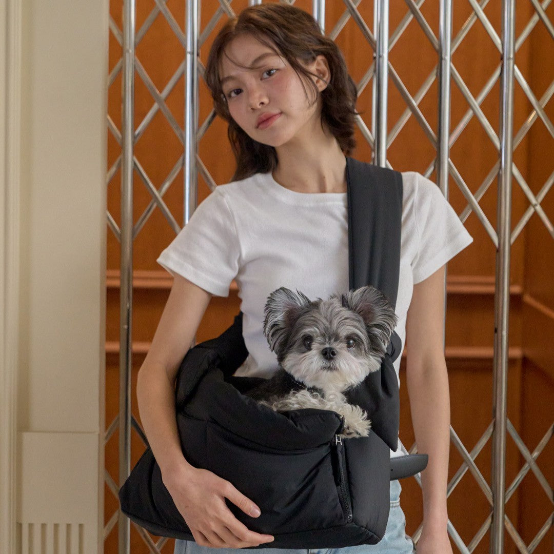 【予約】open bag - black