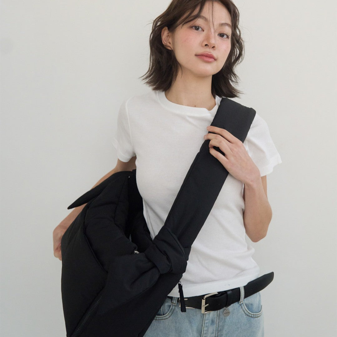 【予約】open bag - black