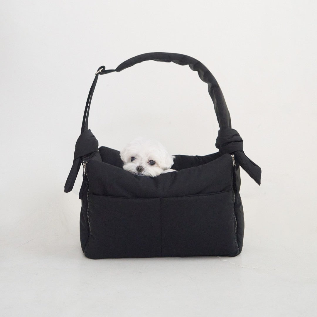 【予約】open bag - black