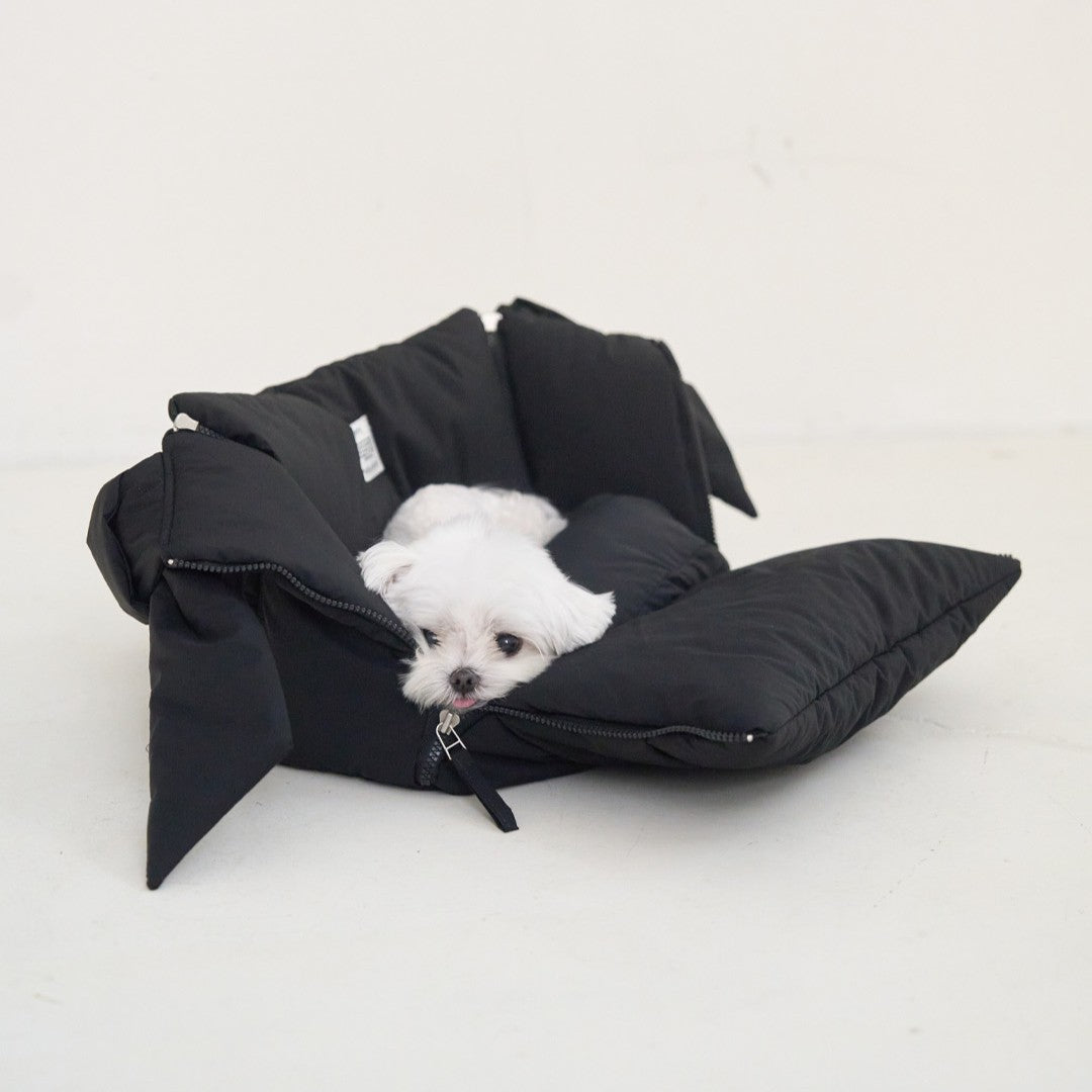 【予約】open bag - black