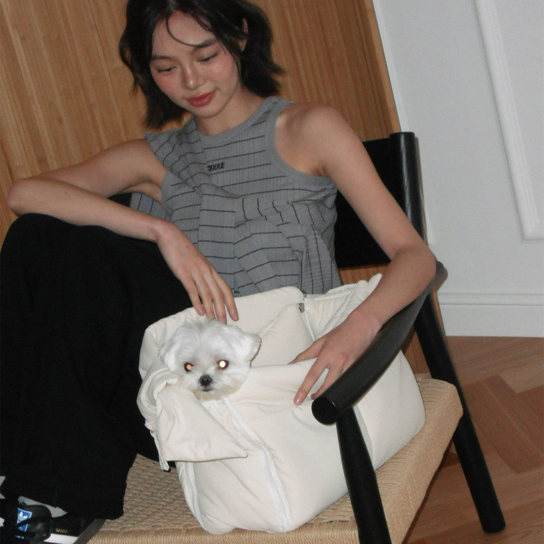 【予約】open bag - white
