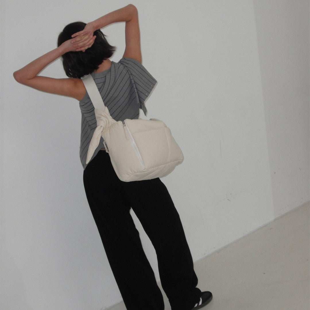 【予約】open bag - white
