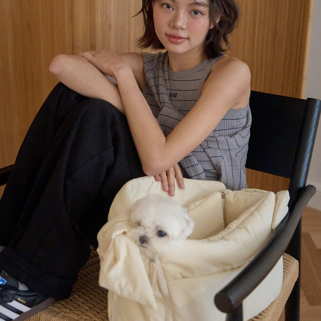 【予約】open bag - white