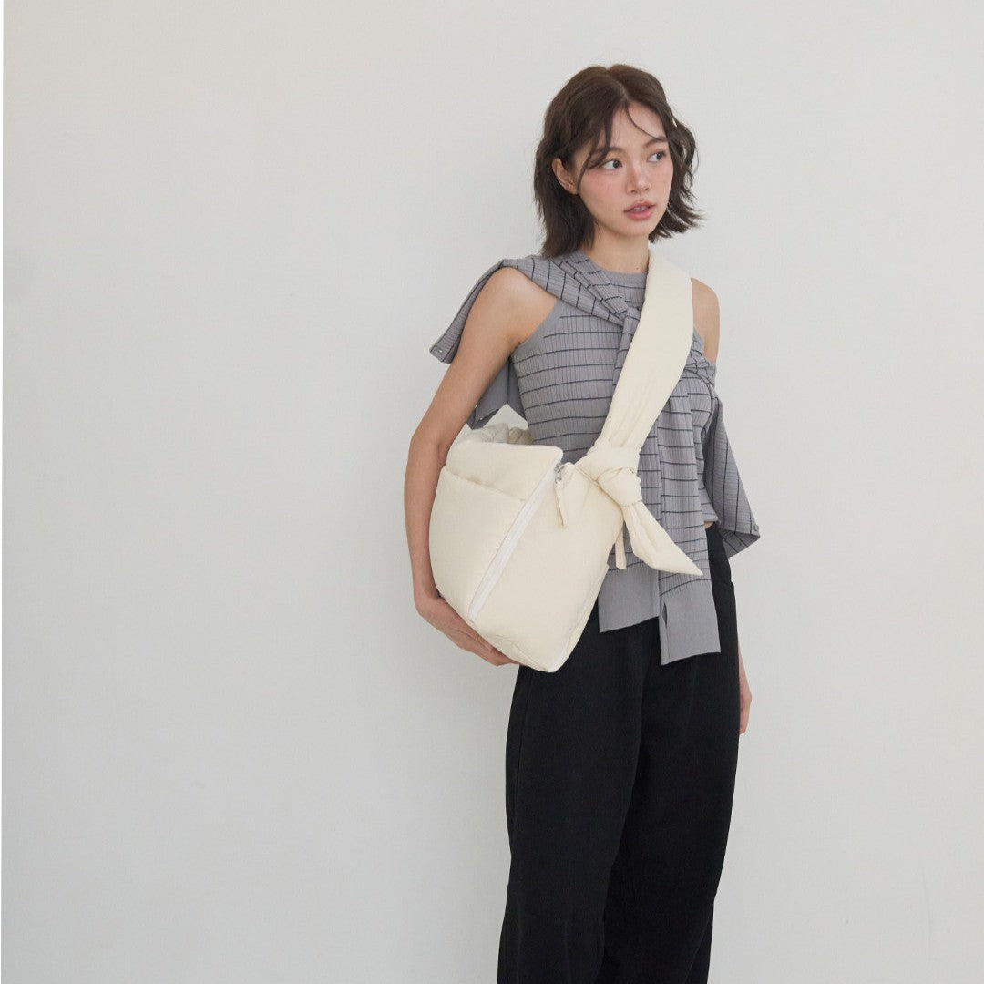 【予約】open bag - white