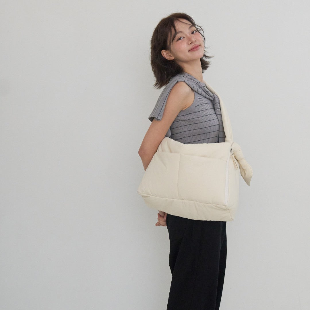 【予約】open bag - white