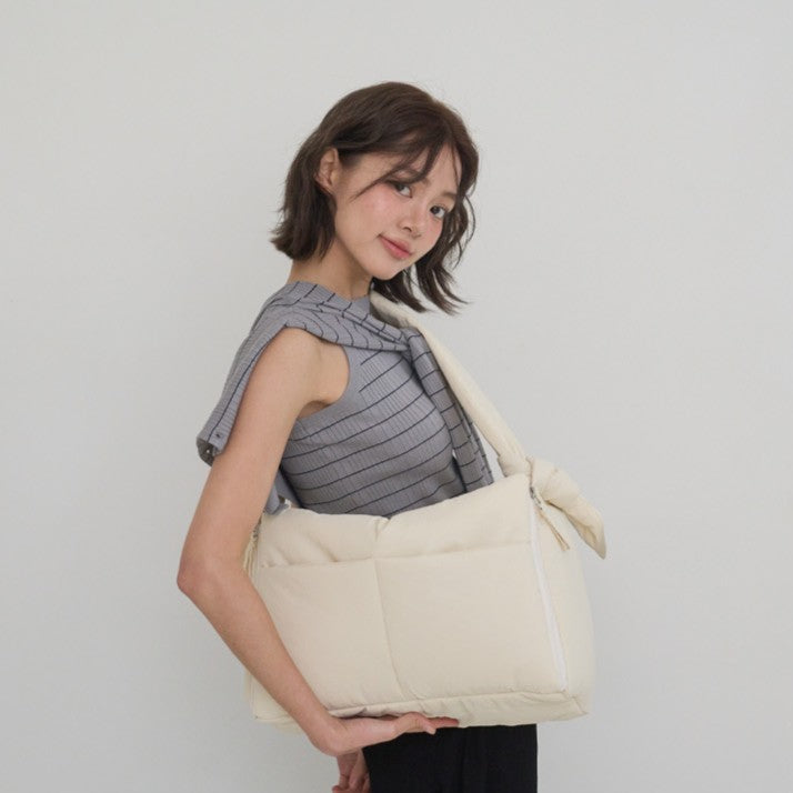 【予約】open bag - white