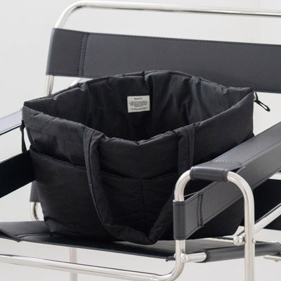 【予約】wide bag - black