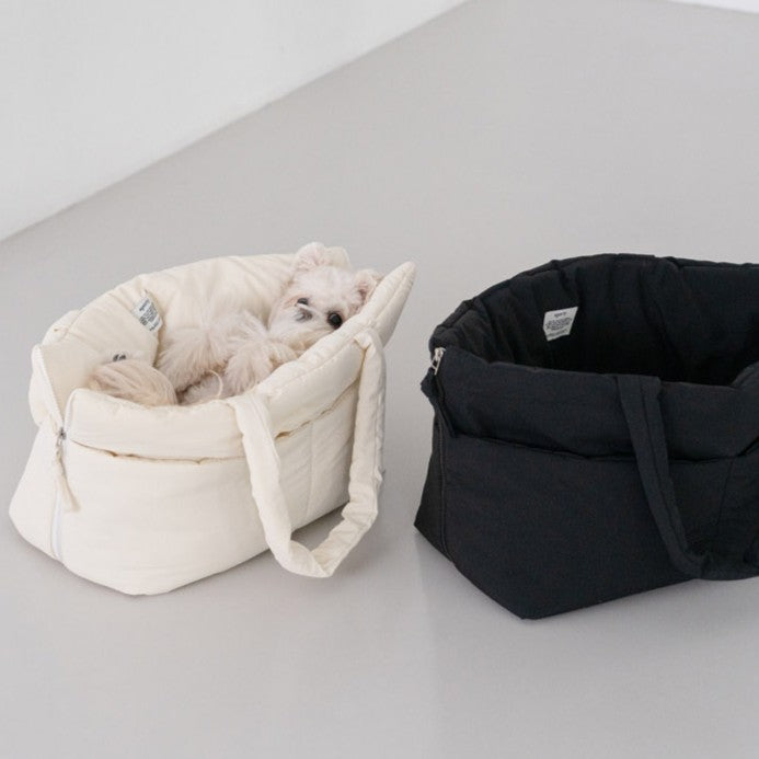 【予約】wide bag - black
