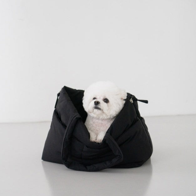 【予約】wide bag - black