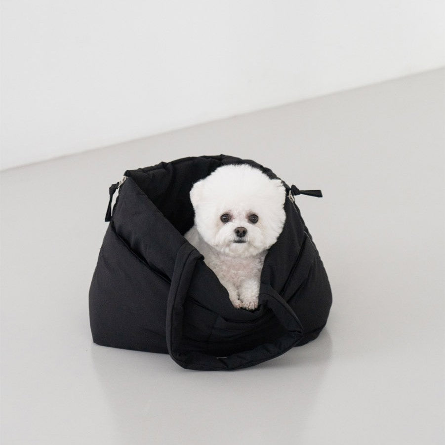【予約】wide bag - black