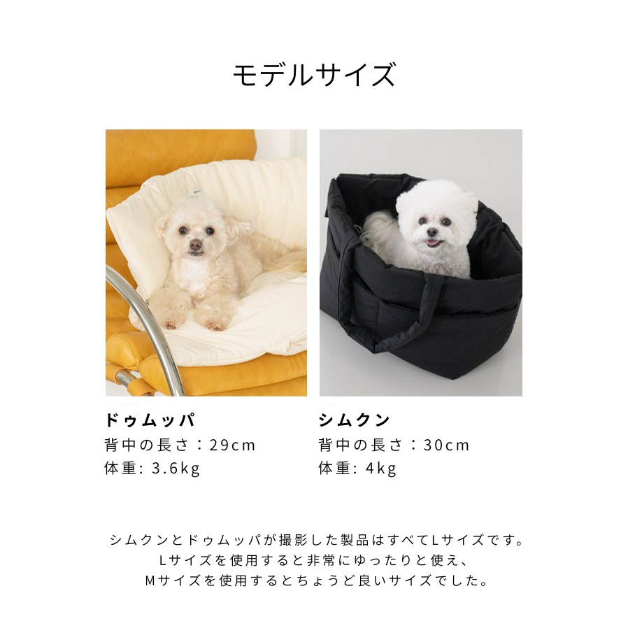 【予約】wide bag - black