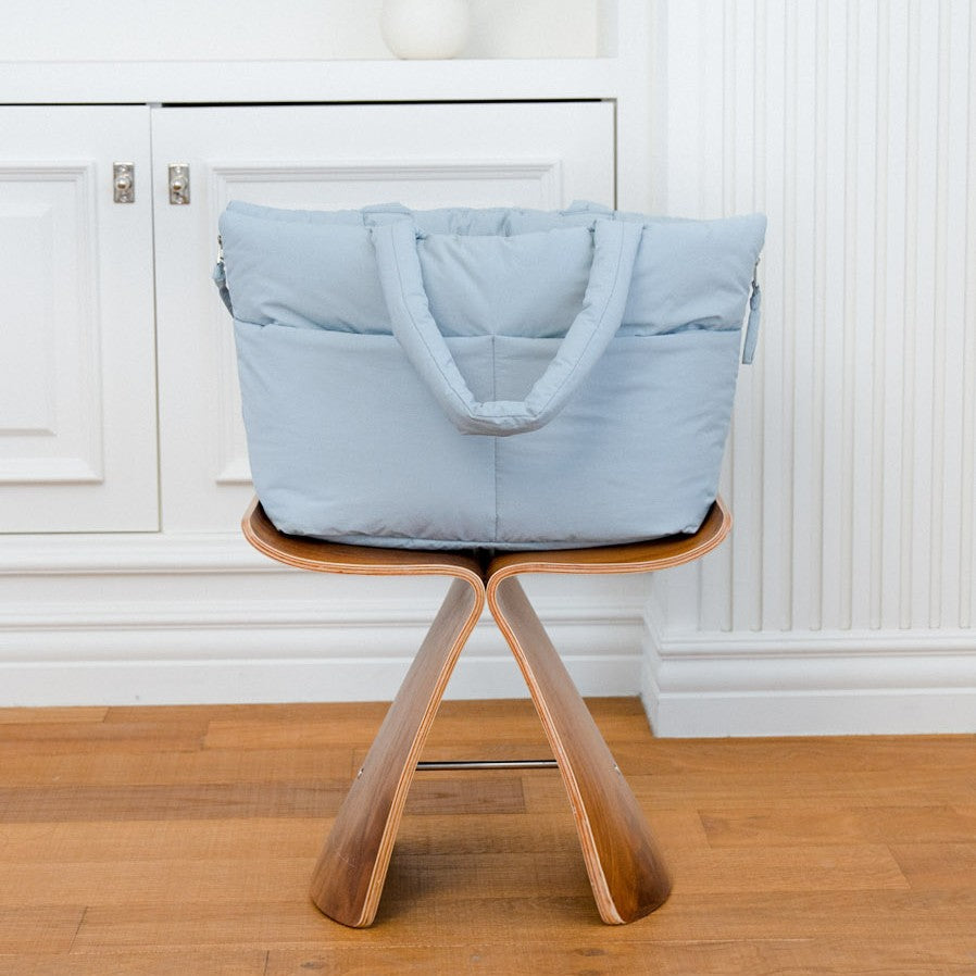 【予約】wide bag - blue