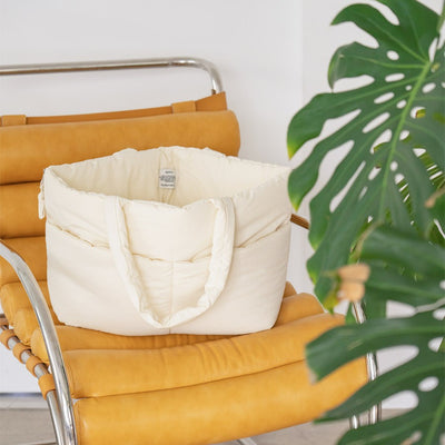 【予約】wide bag - ivory