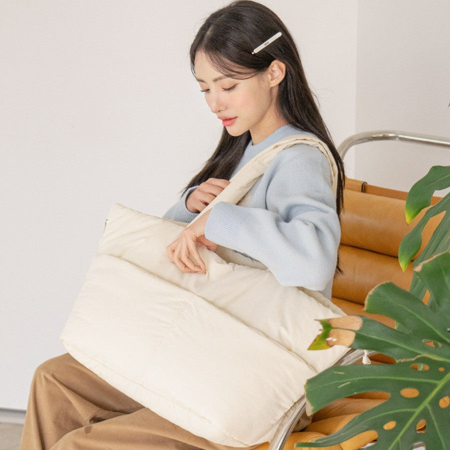 【予約】wide bag - ivory