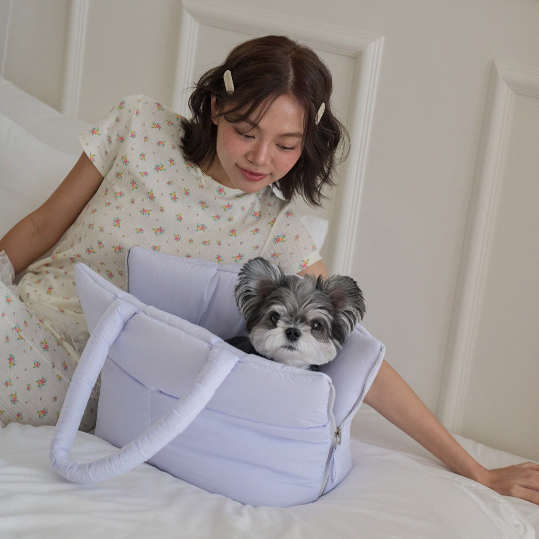 【予約】wide bag - purple