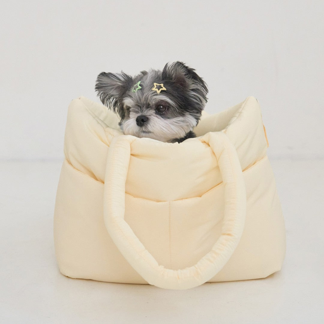 【予約】wide bag - yellow