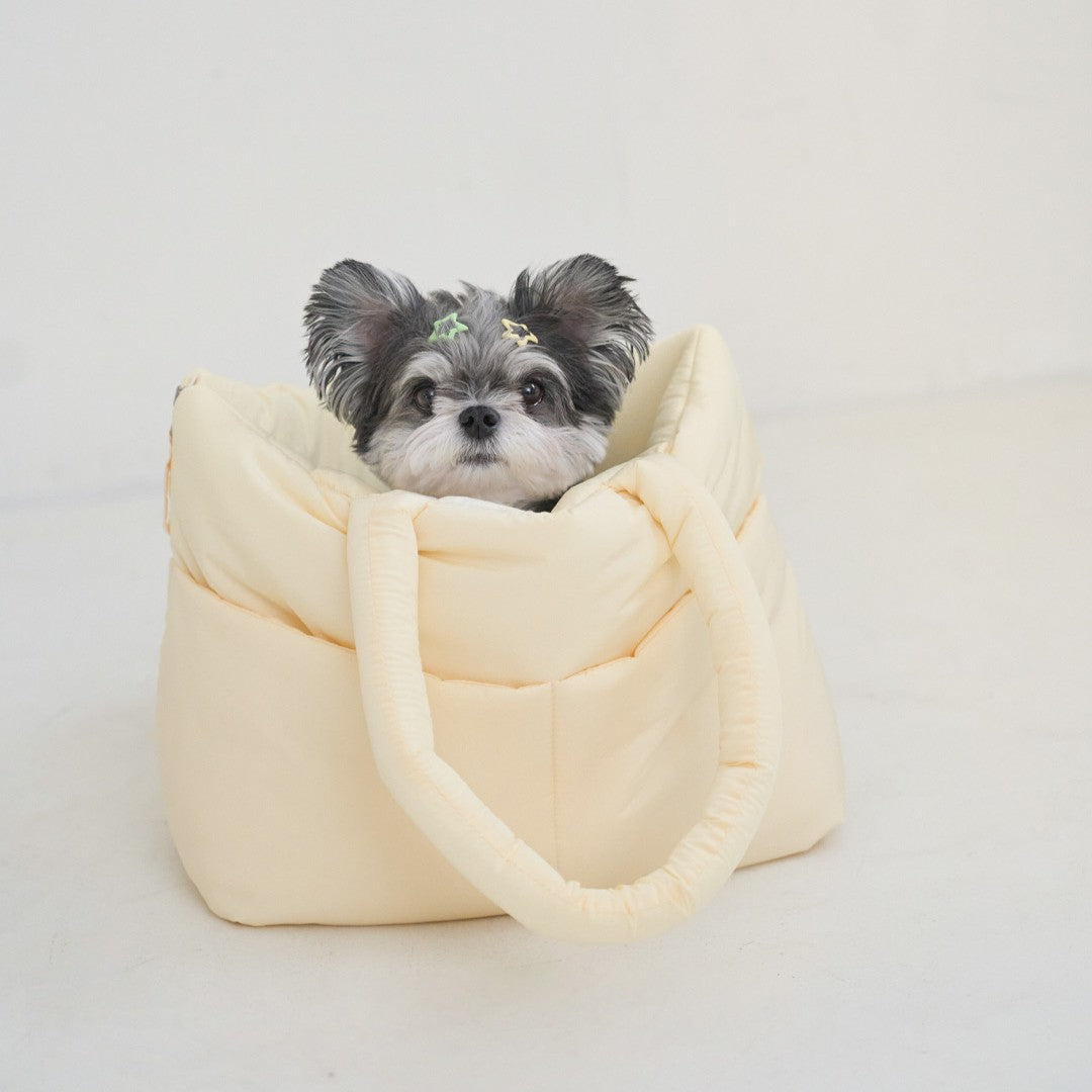 【予約】wide bag - yellow