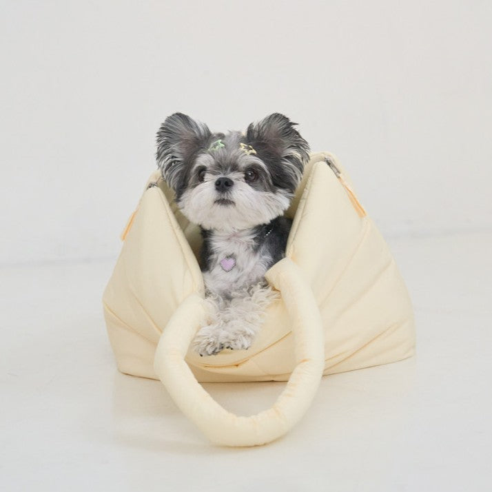 【予約】wide bag - yellow