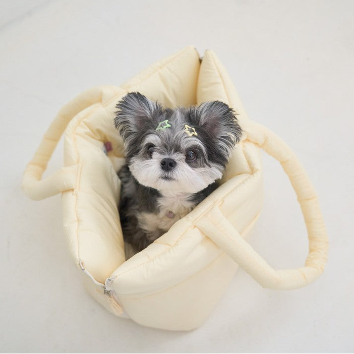 【予約】wide bag - yellow