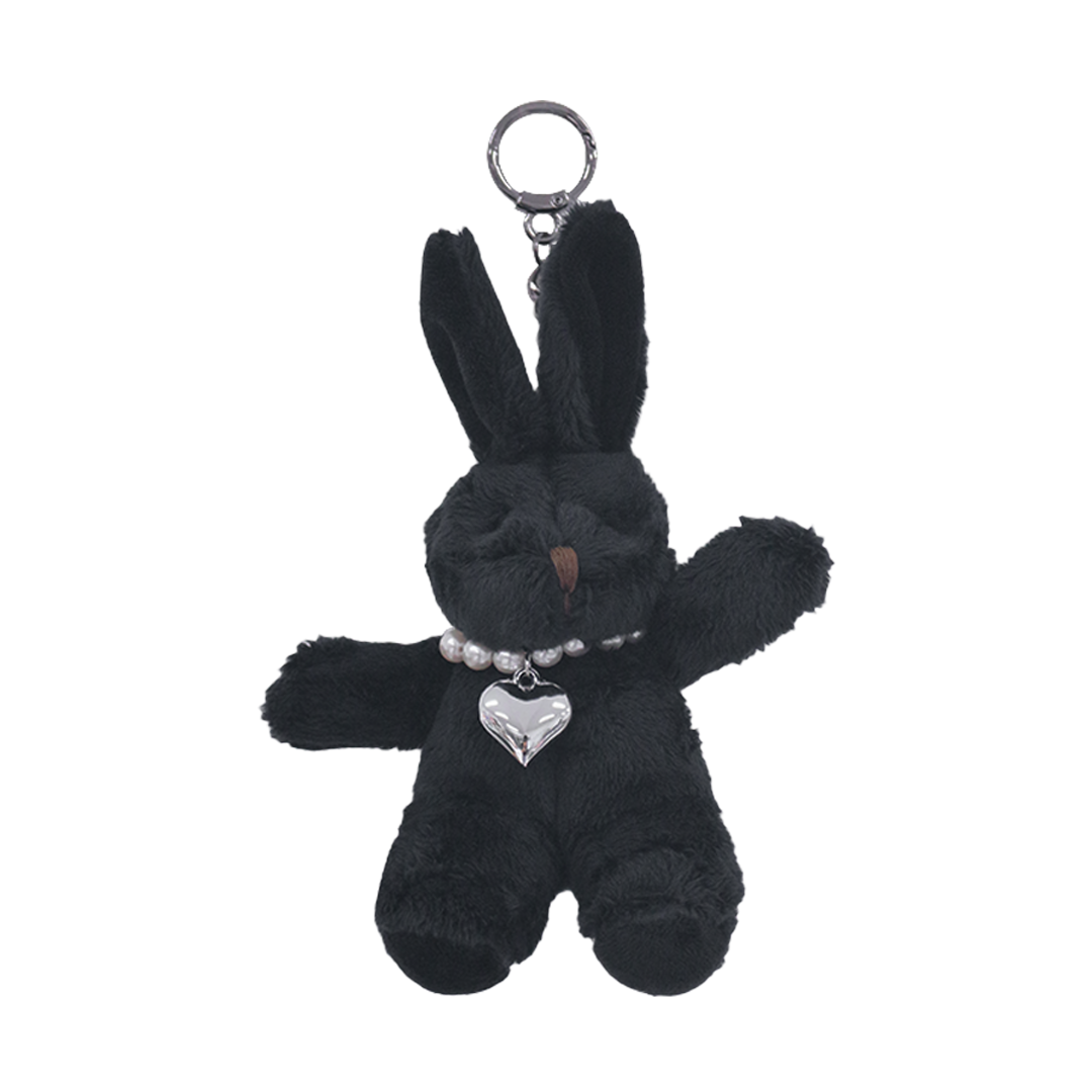 【予約】Black Bunny Key Ring ( 2 sizes )