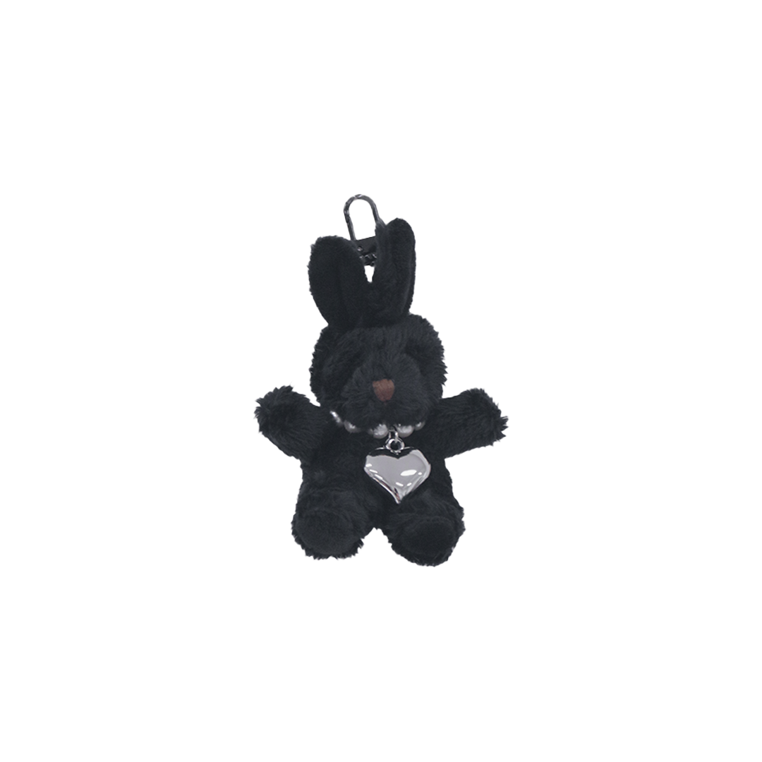 【予約】Black Bunny Key Ring ( 2 sizes )