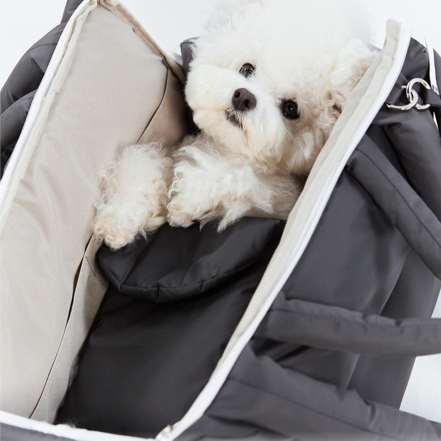 【予約】Mou Vanilla set(ストライプ柄クッション+ショルダーパット付属)