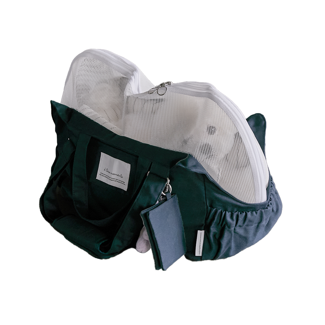 【予約】Partir bag - Midnight Blue(オールシーズン用クッション+ショルダーパット付属)