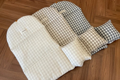 【予約】バックパック チェック クッション