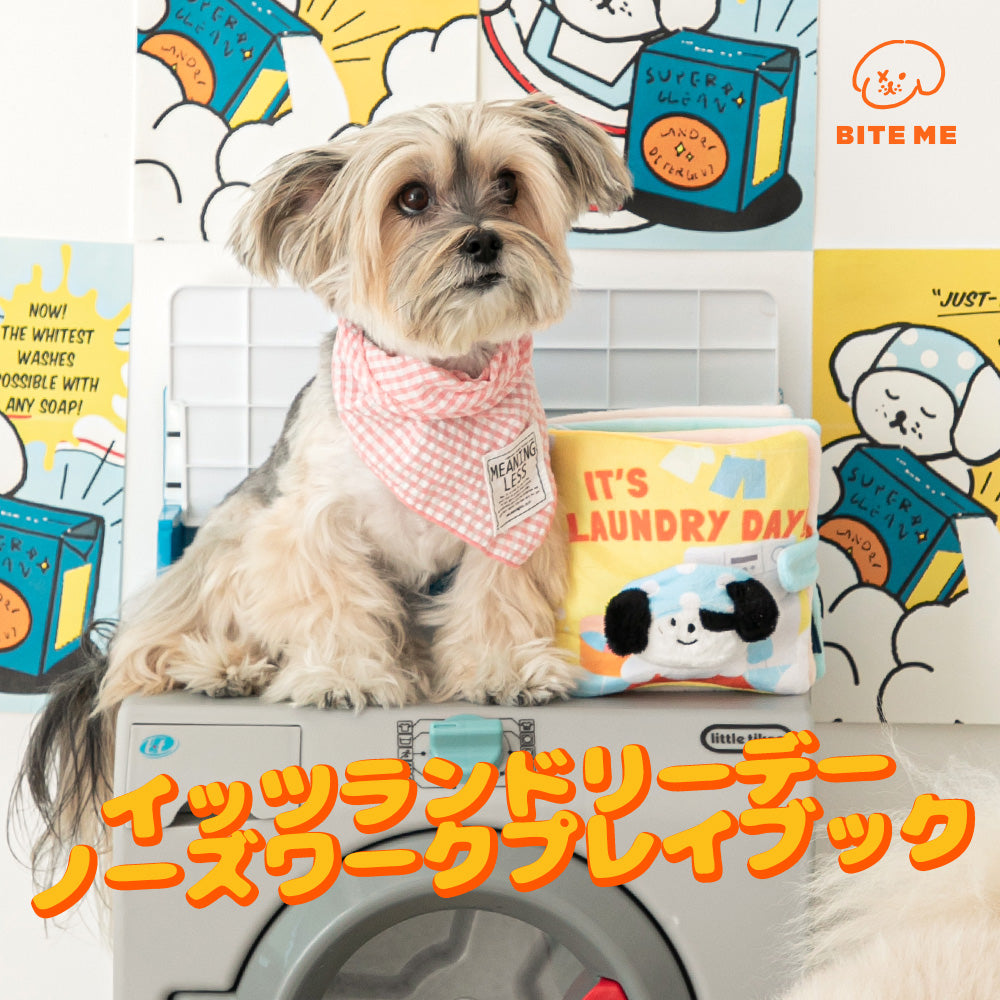 【予約】ノーズワークプレイブック 洗濯の日