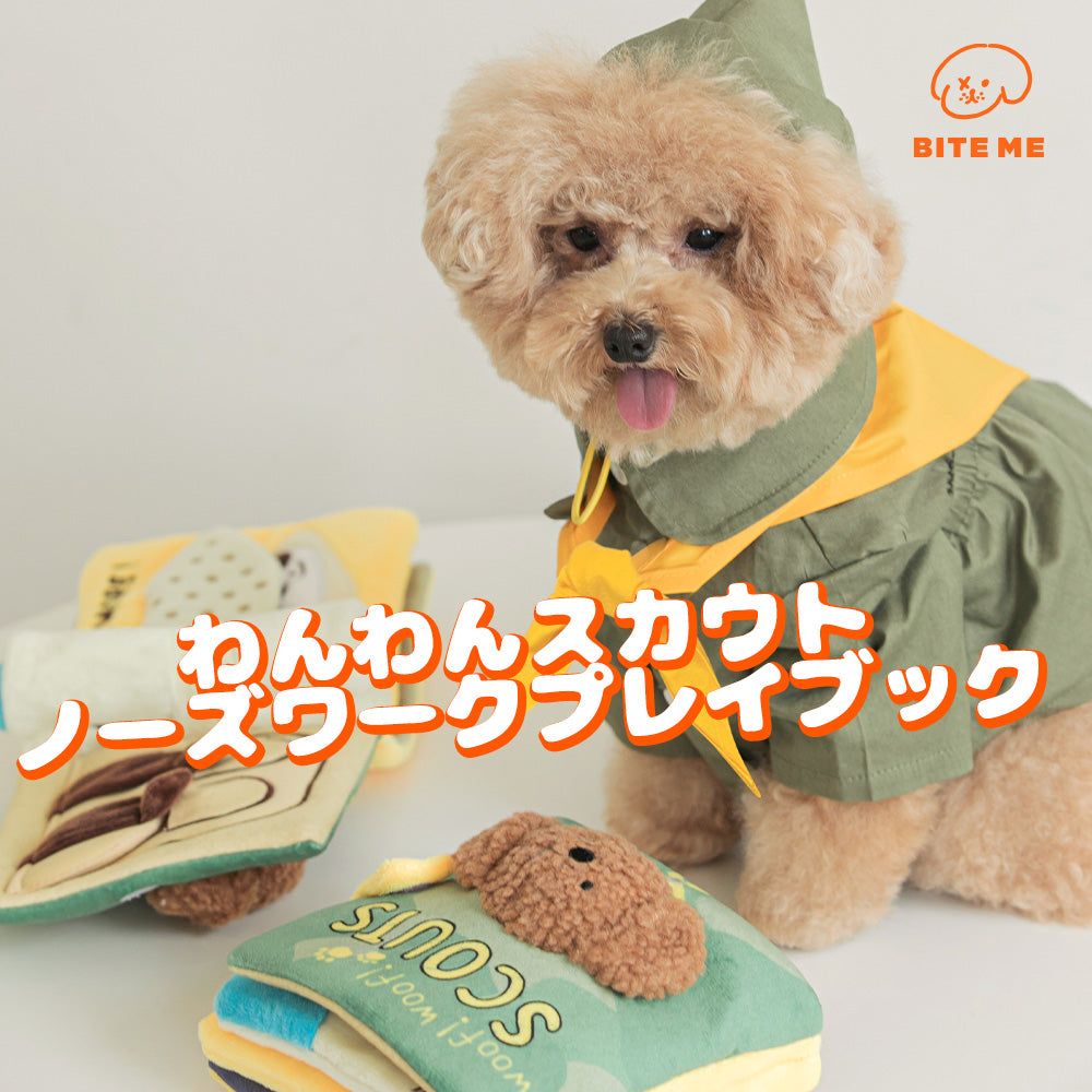 【予約】ノーズワークプレイブック わんわんスカウト