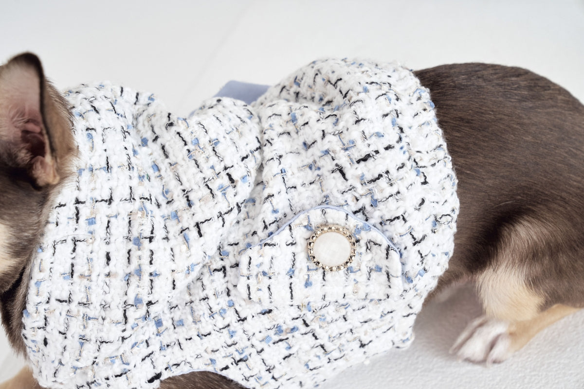 【予約】001 Edition - Tweed Hood Vest