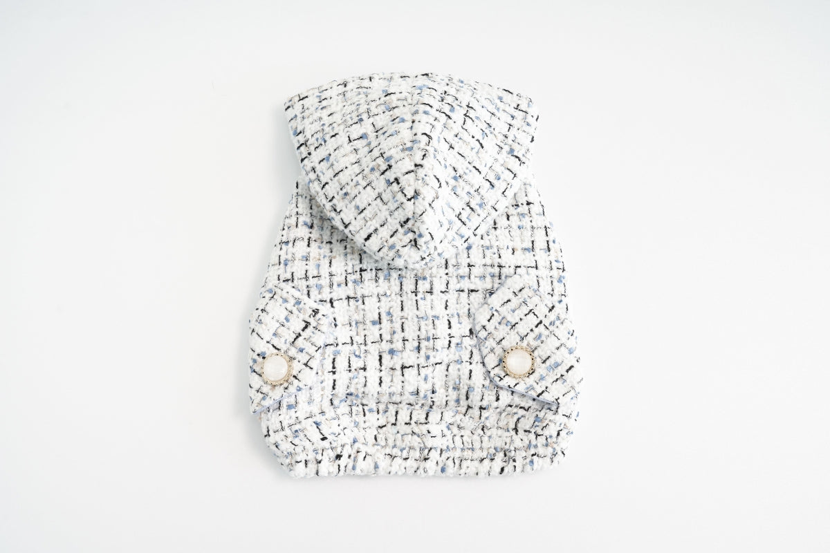 【予約】001 Edition - Tweed Hood Vest