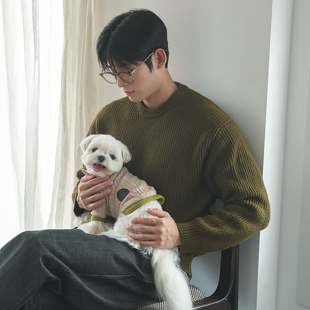 【予約】Soft Cable Pullover (2 color)