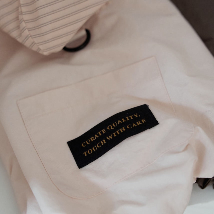 【予約】Striped Hooded Windbreaker (3color)