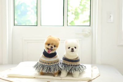 【予約】ノルディック ニット ポンチョ