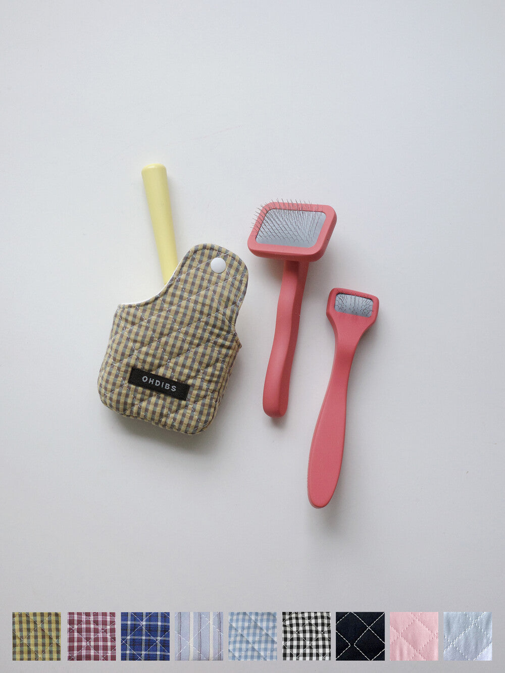 【予約】Dibs Fabric Comb Case / Dibs Slicker Brush Case