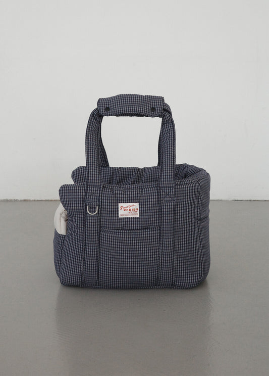 【予約】DAY CARRY BAG (navy check)