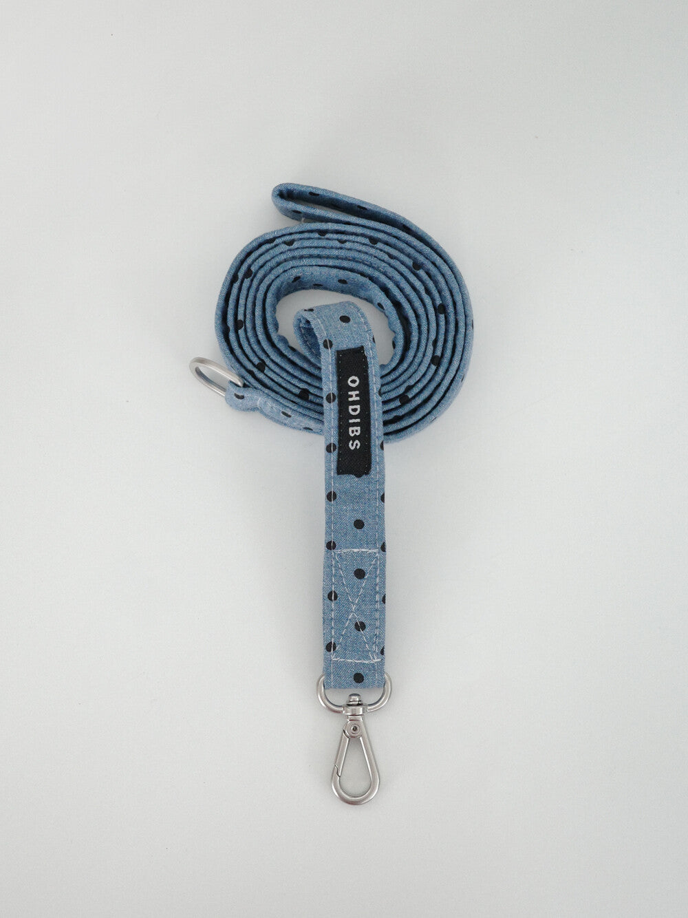 OHDIBS】CAPENESS NO.22 leash _ dot denim | 韓国 犬用リード - PAW