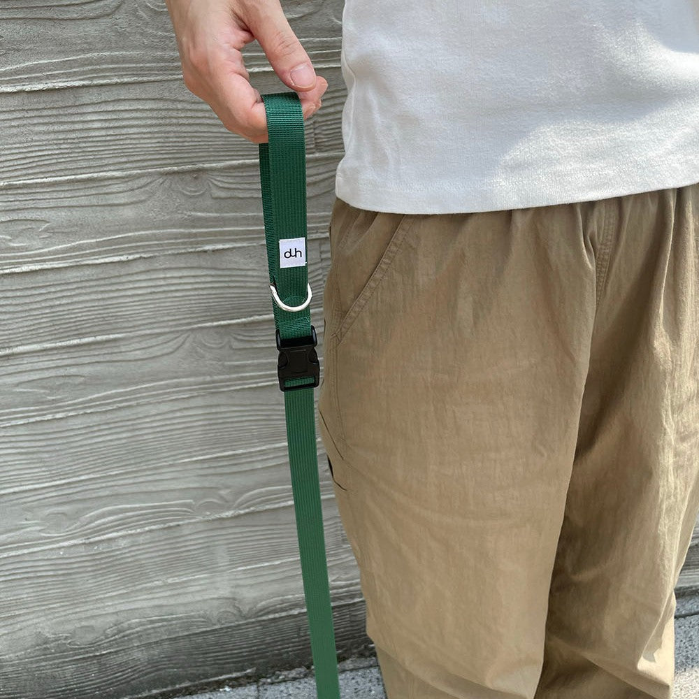 【予約】Basic color collar & handsfree leash