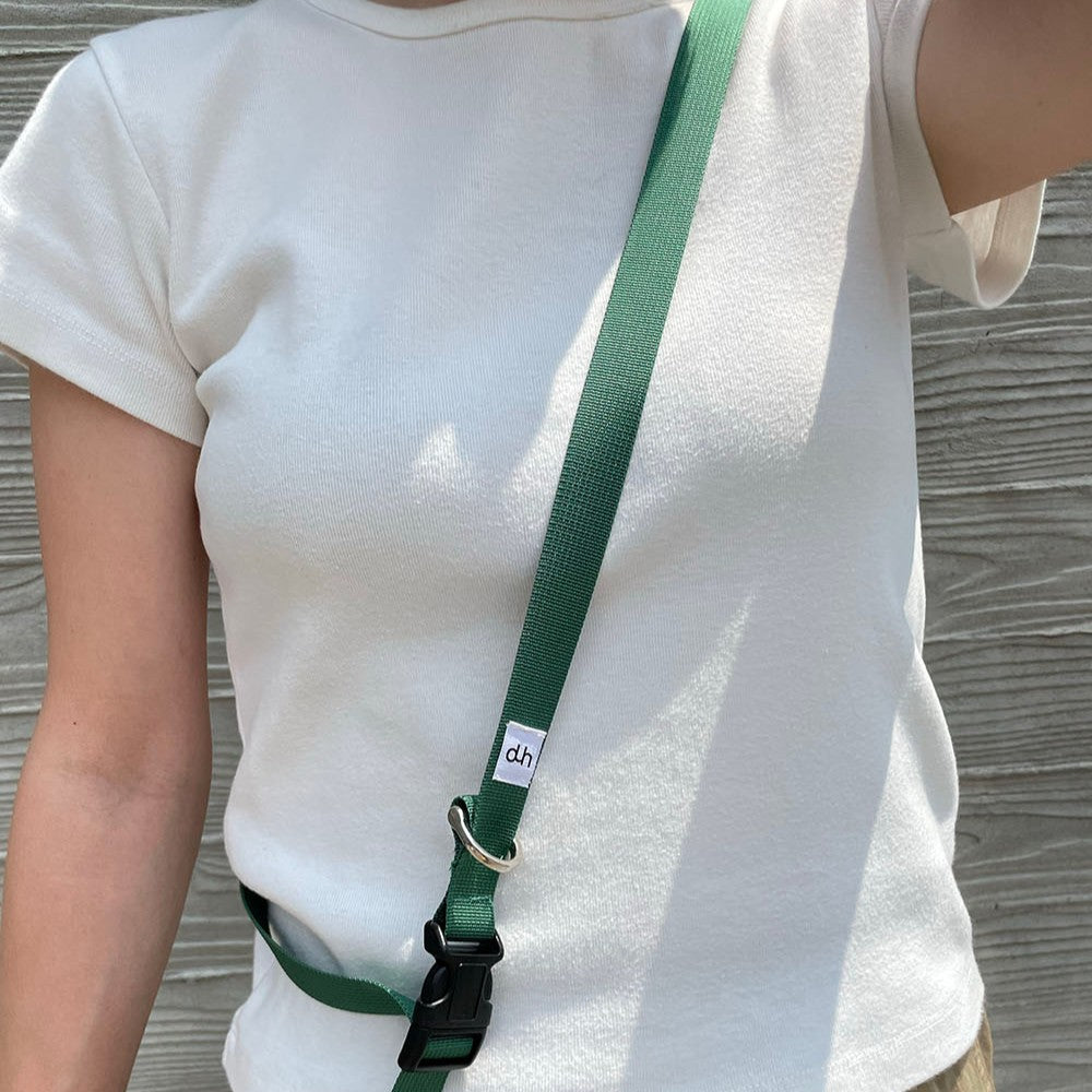 【予約】Basic color collar & handsfree leash