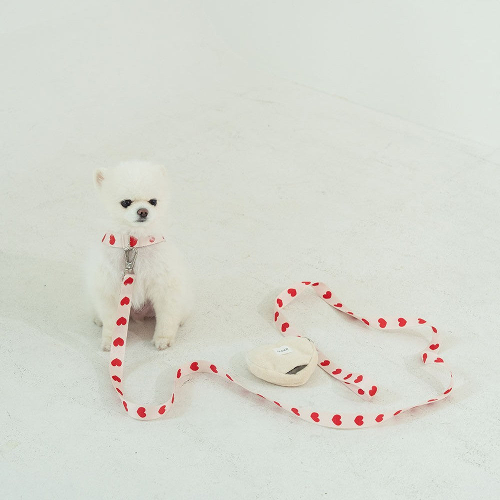 【予約】heart bongbong collar