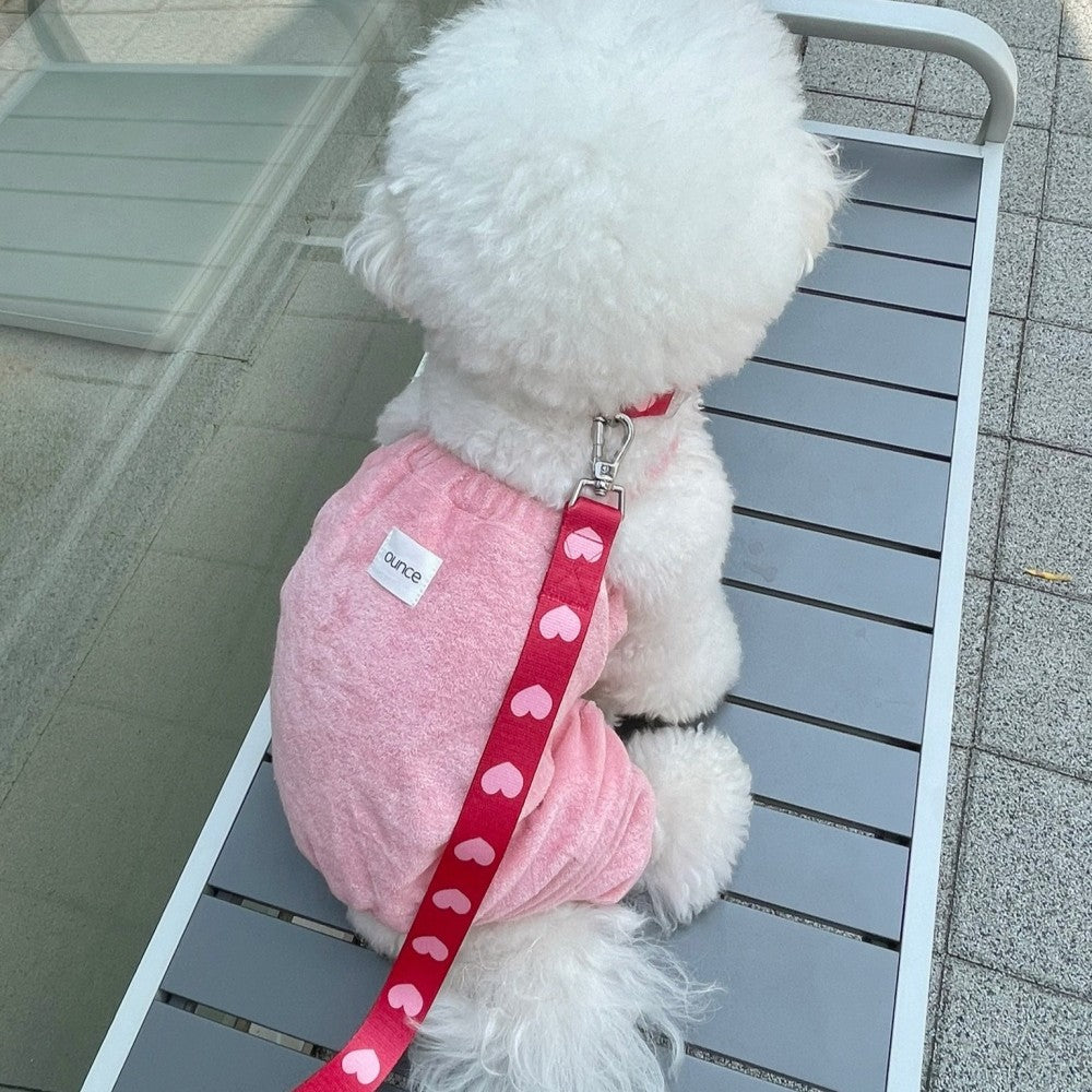 【予約】heart bongbong collar
