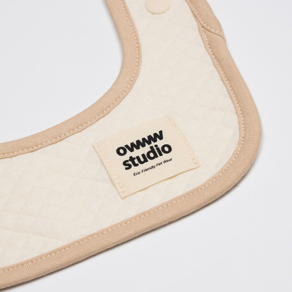 【予約】Organic Bib(ネーム刺繍可)