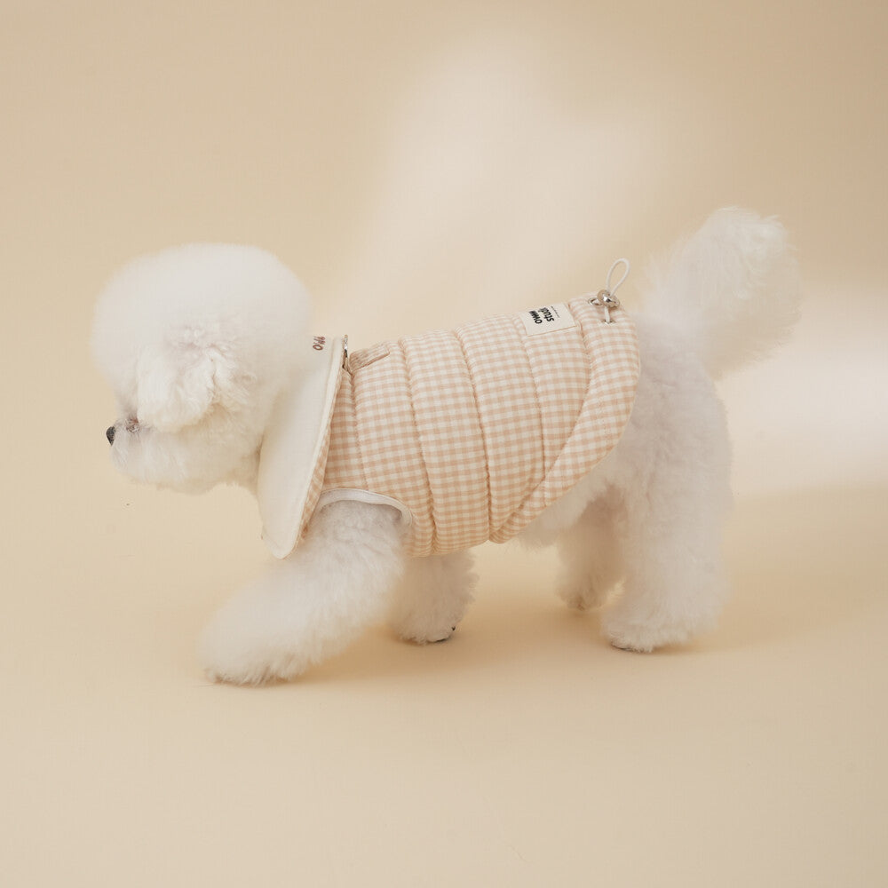 【予約】Organic Milk Padded Vest(ネーム刺繍可)