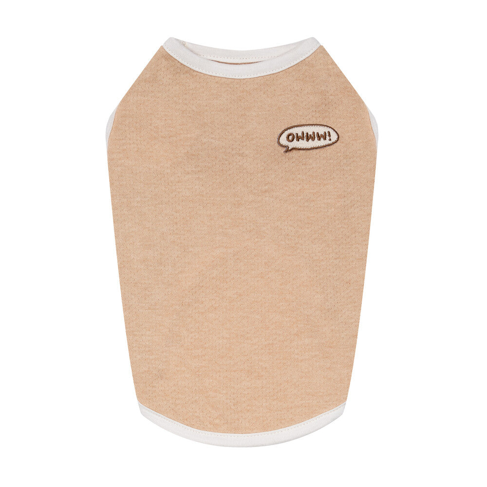 【予約】Organic Simple Sleeveless Tee