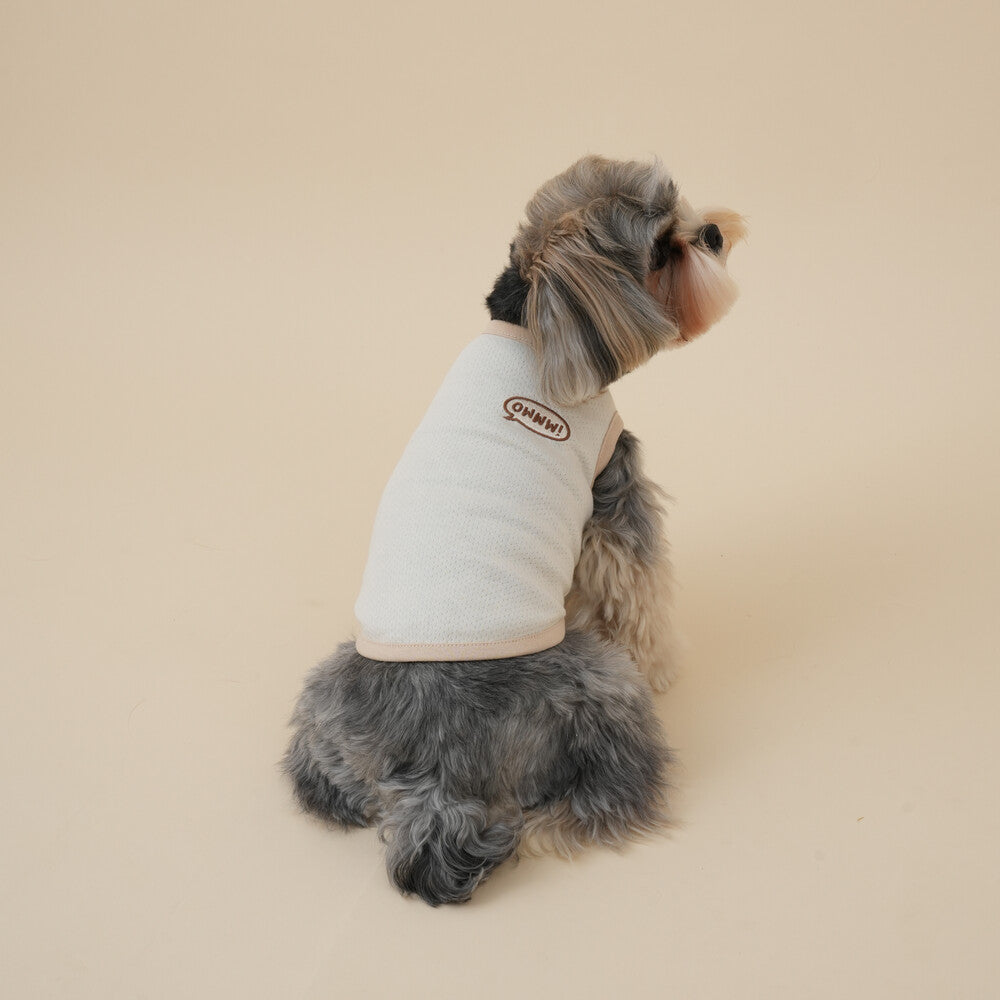 【予約】Organic Simple Sleeveless Tee