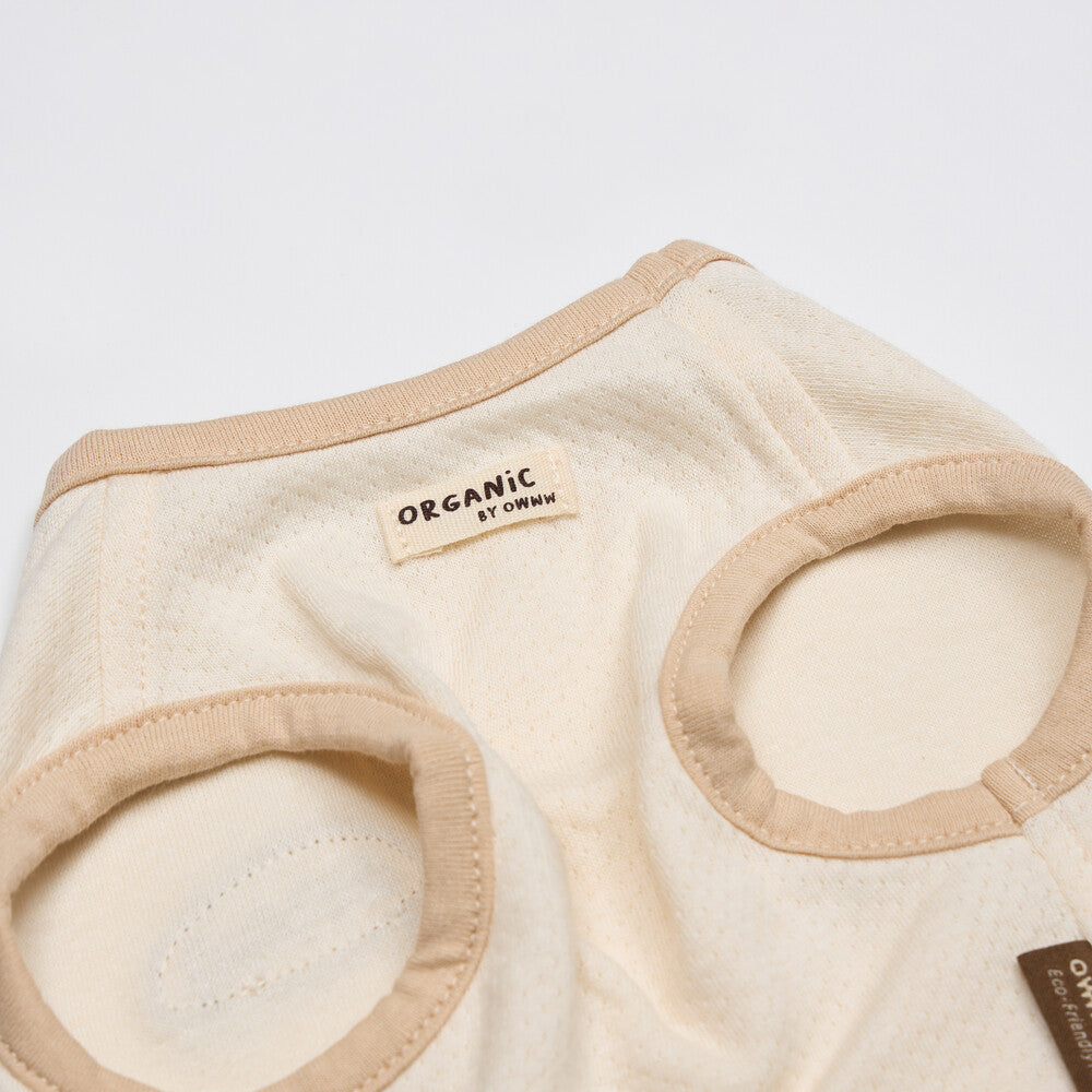 【予約】Organic Simple Sleeveless Tee