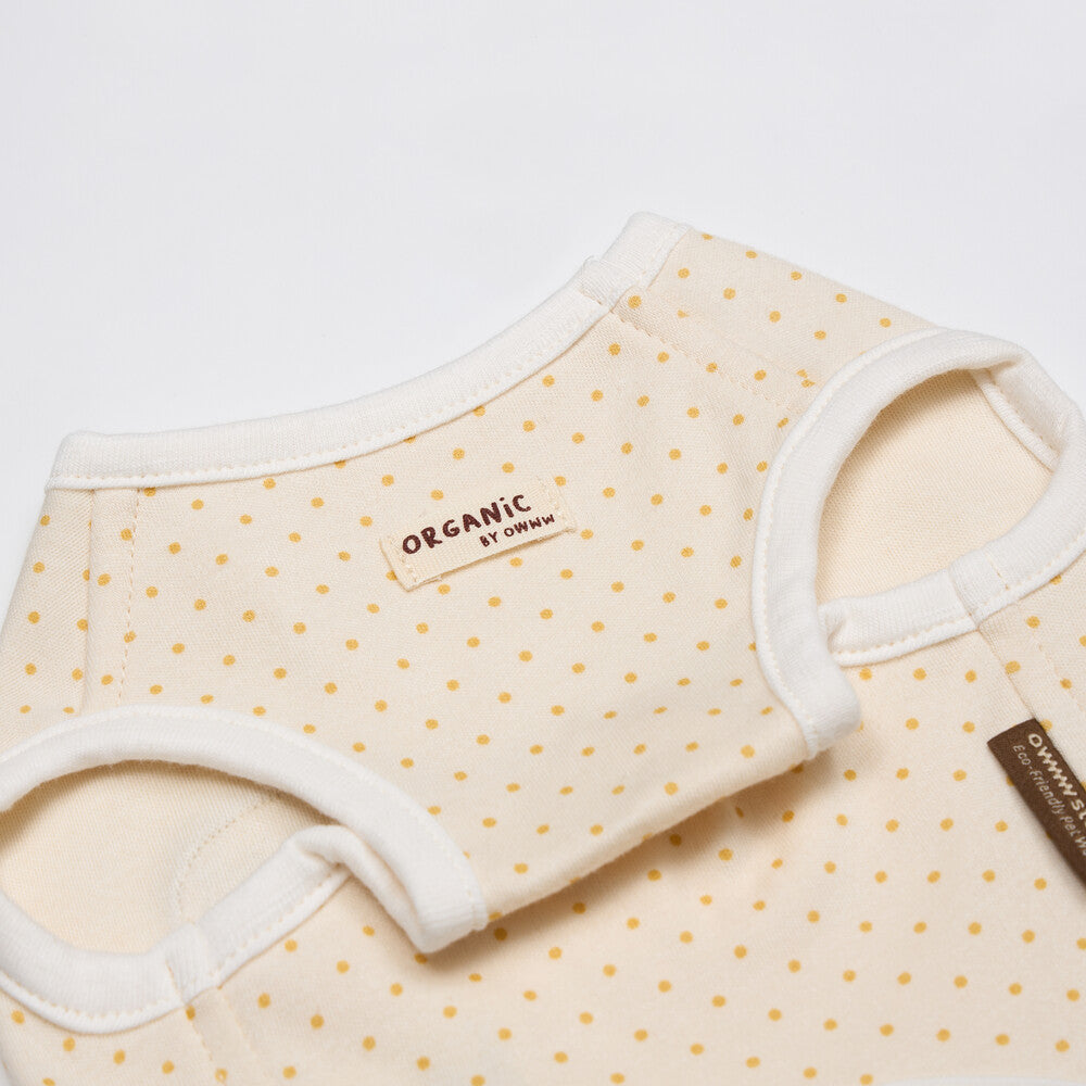 【予約】Organic Simple Sleeveless Tee