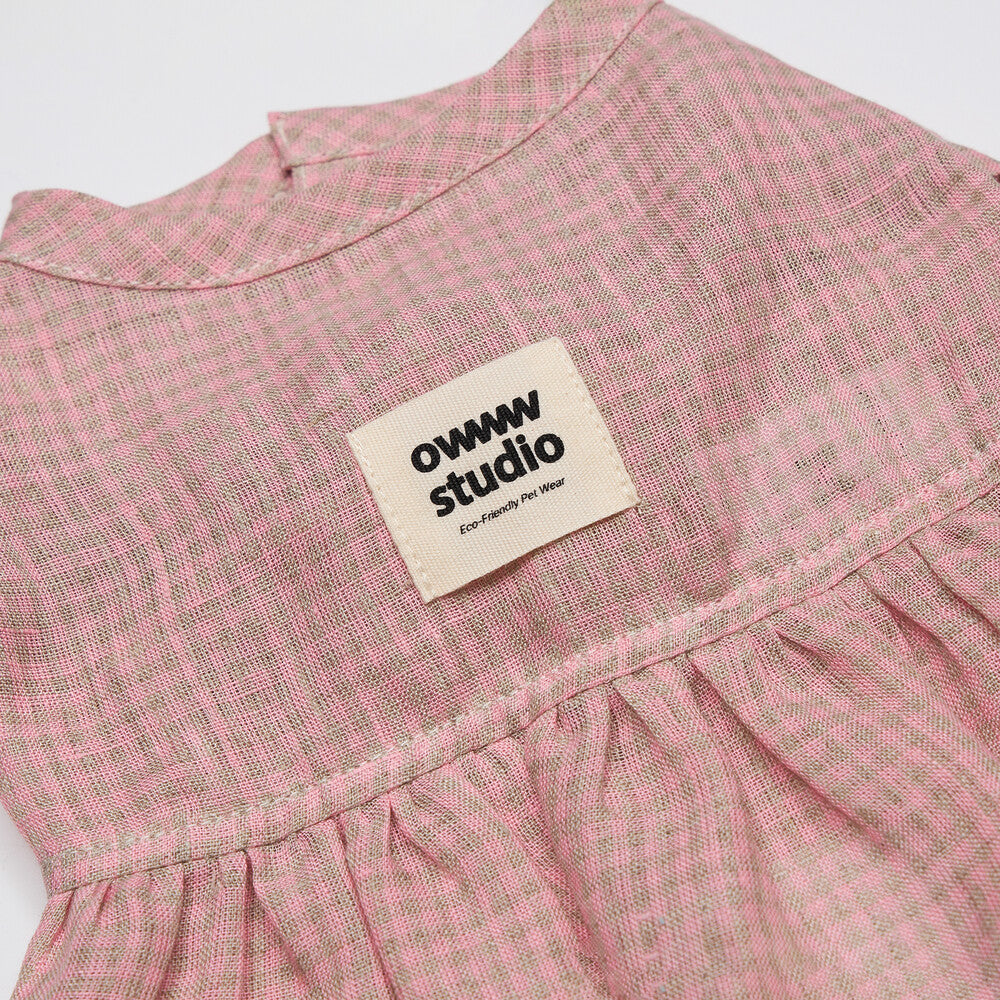 【予約】Pure Linen Dress